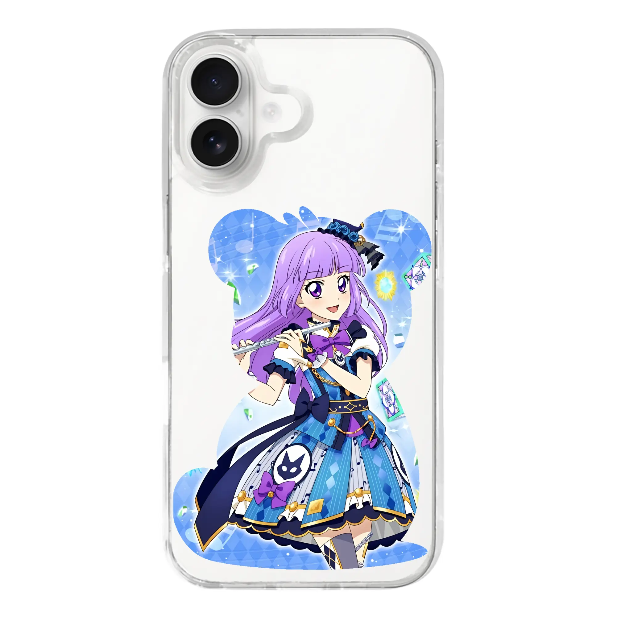 アイカツ グッズ 氷上 スミレ - iPhone 17シリーズ 透明スマホケース – 薄型・耐衝撃・精密フィット保護カバー